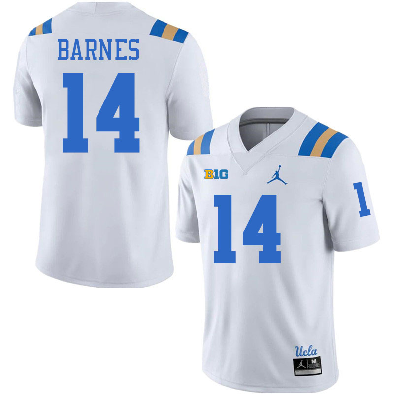 Krys Barnes UCLA Jersey,UCLA Bruins #14 Krys Barnes Jersey Youth College Football Uniforms-White